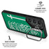 Saudi Arabia Flag Distressed Galaxy S24 FE Kickstand Case